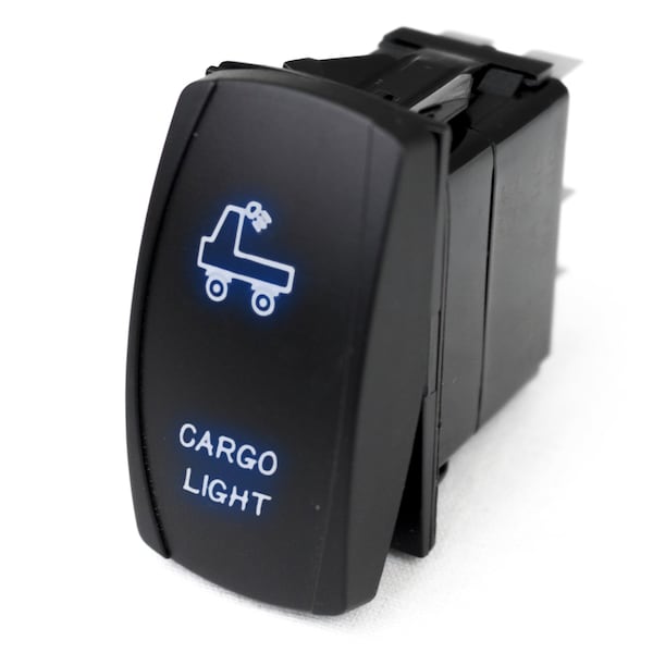 Race Sport Led Rocker Switch W/ Blue Led Radiance (Cargo Light) RSLJ68B - main